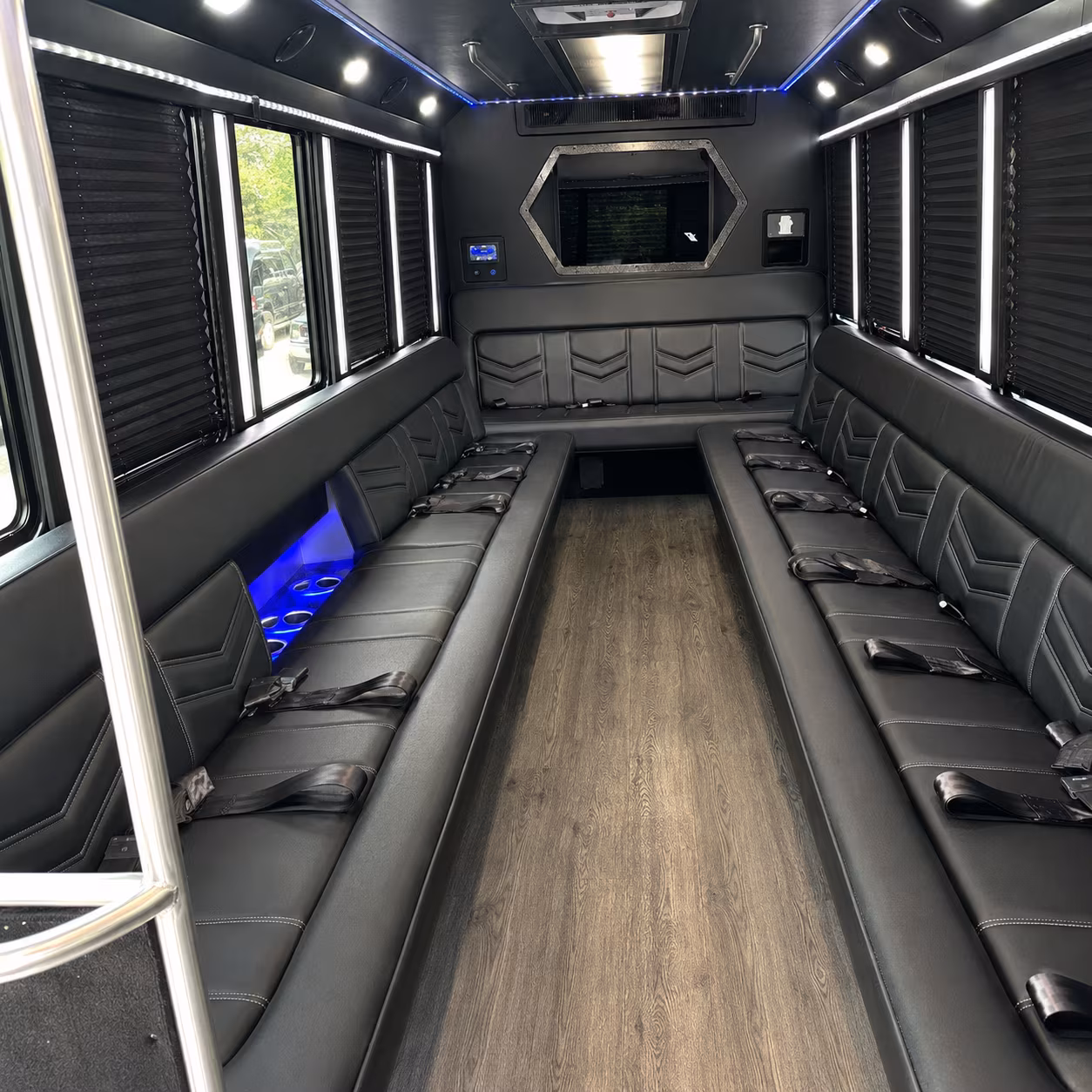 across irvine california party bus rental
