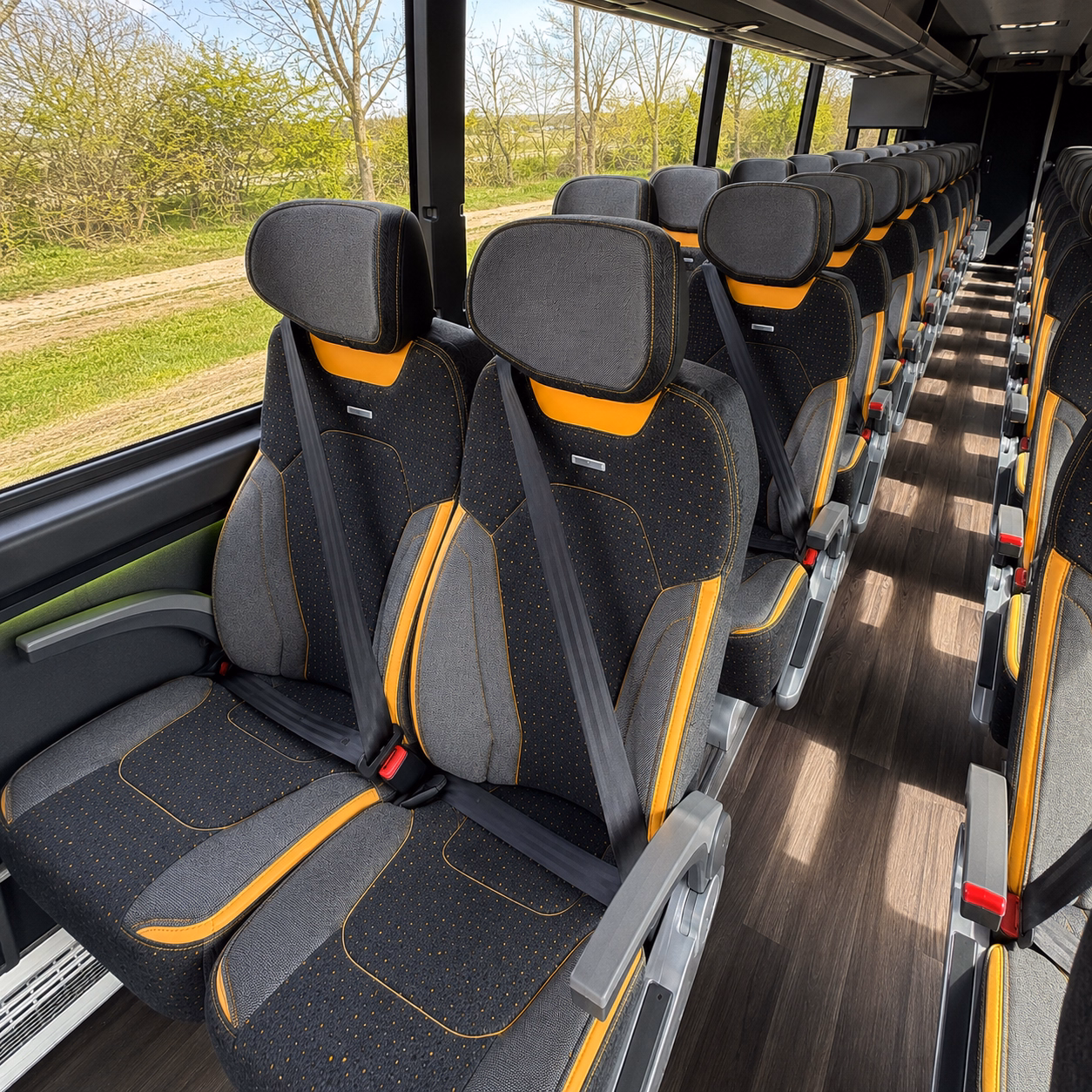 charter buses for corporate events off sites and team outings in irvine