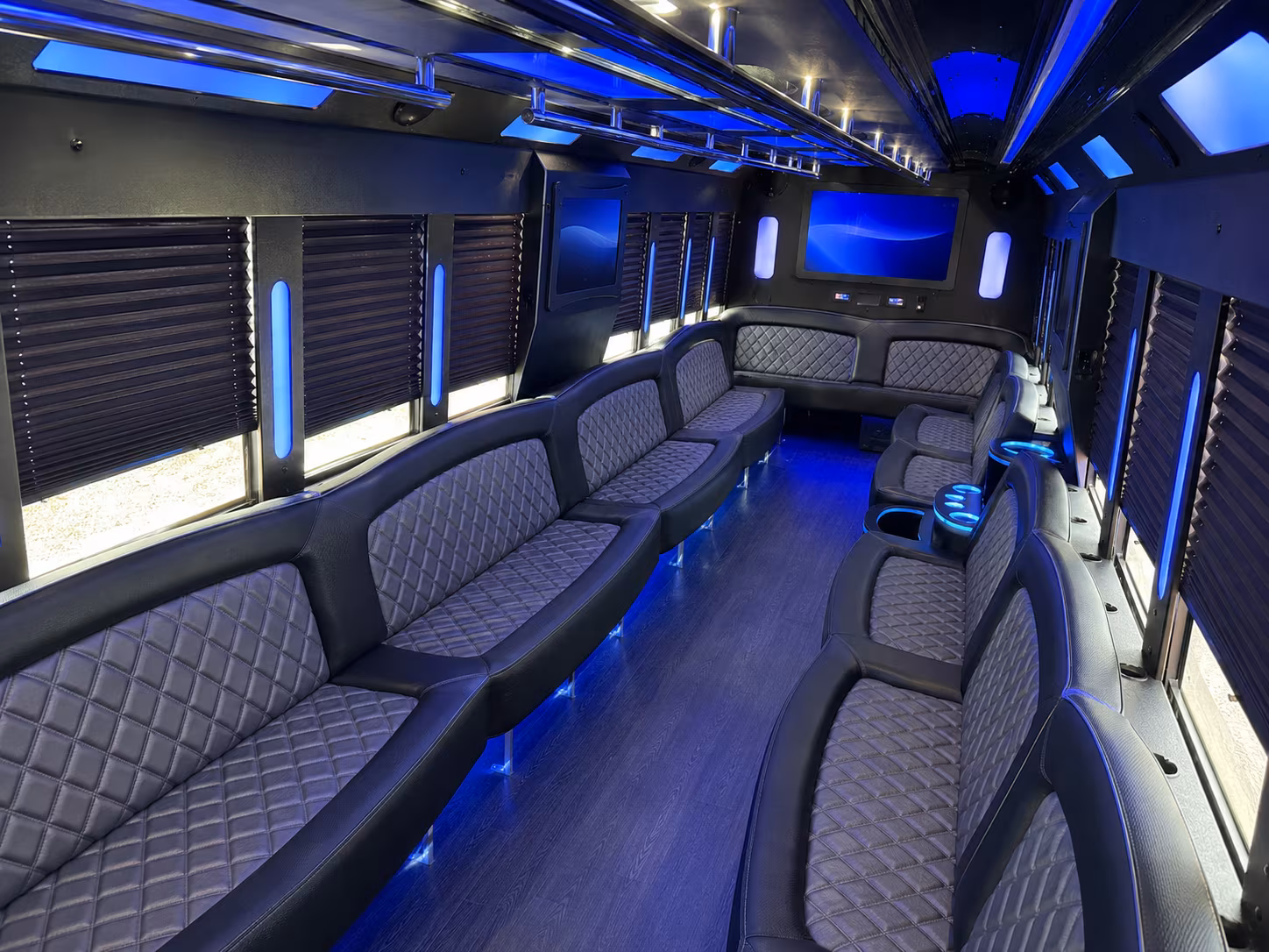 irvine concert party bus rental