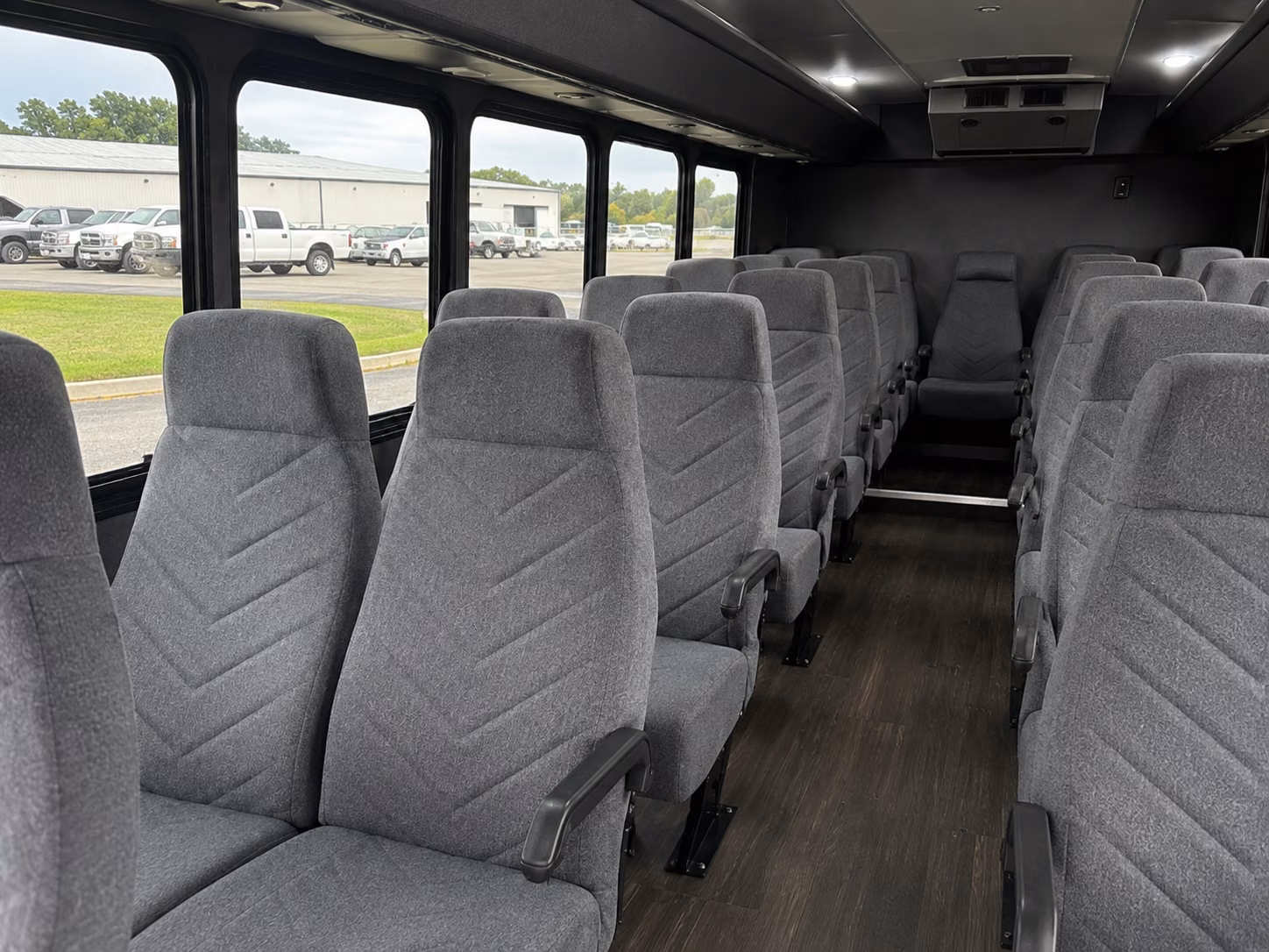 irvine government military transportation onboard seating