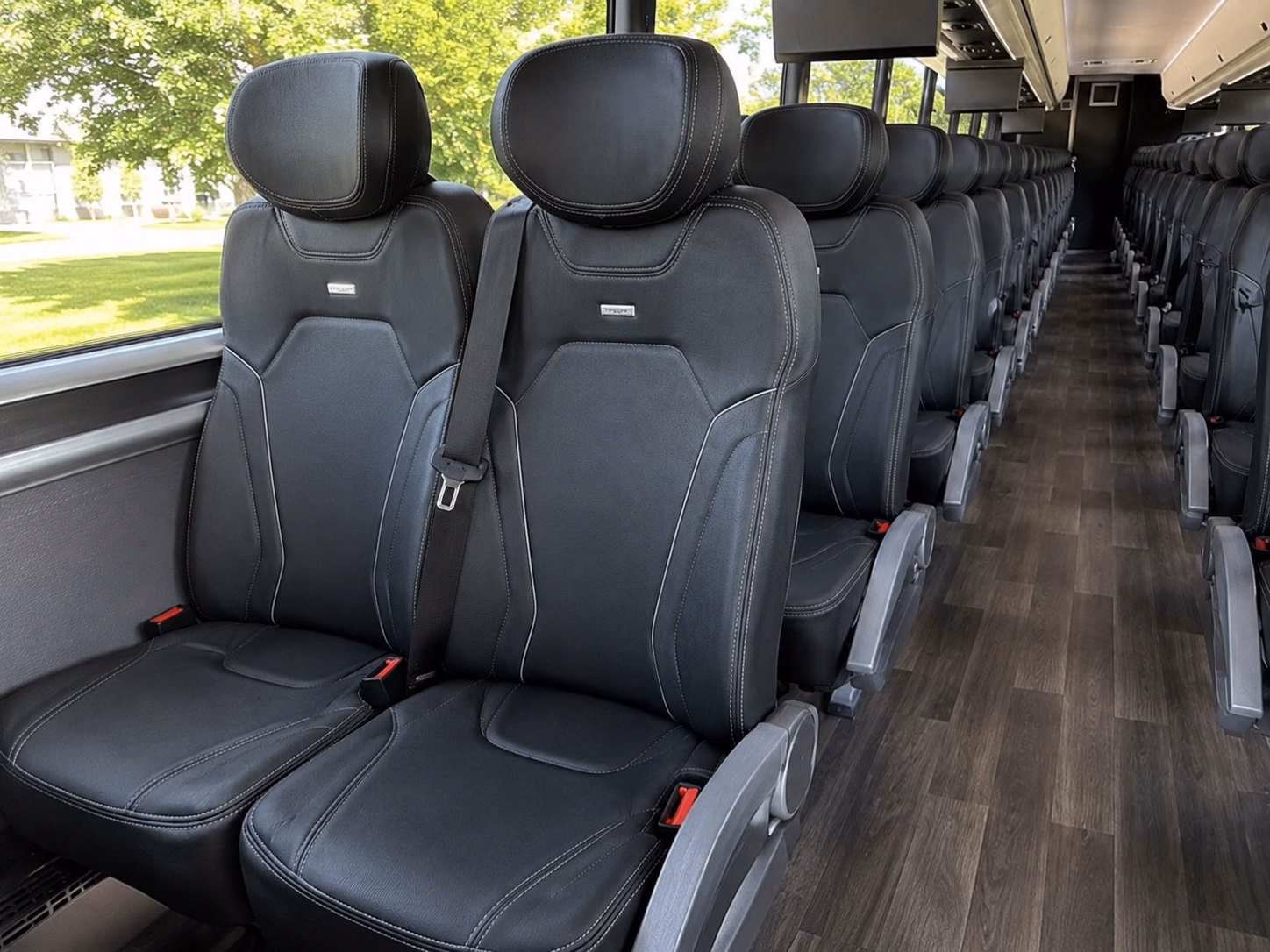 irvine wine tour brewery transportation onboard seating